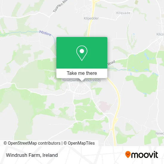 Windrush Farm map