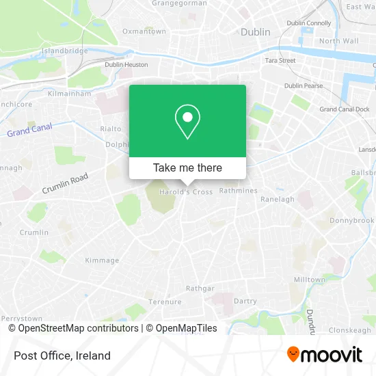 Post Office map