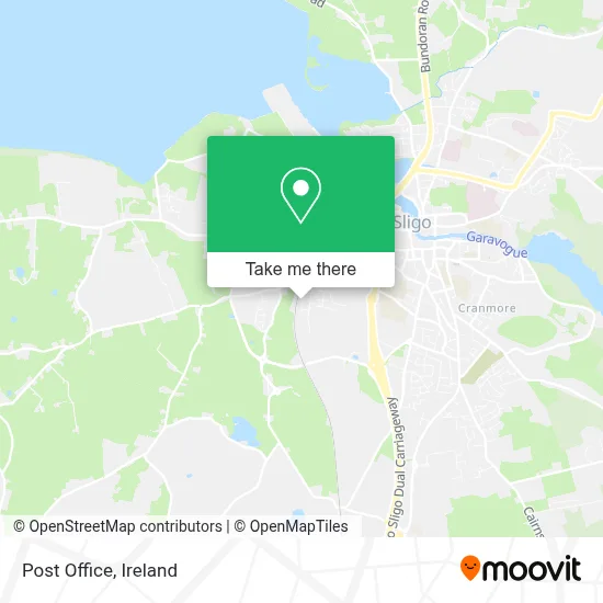 Post Office map