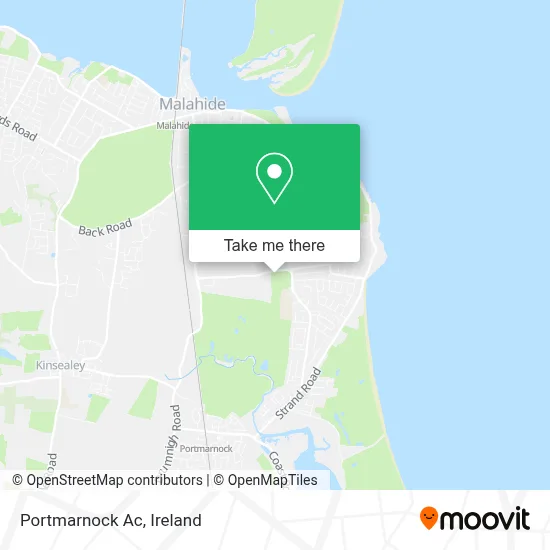 Portmarnock Ac map