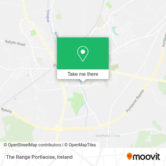 The Range Portlaoise map