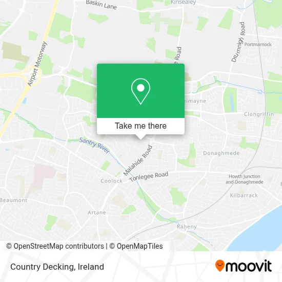 Country Decking map