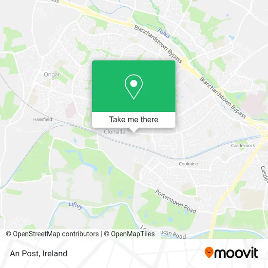 An Post map