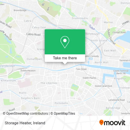 Storage Heater map