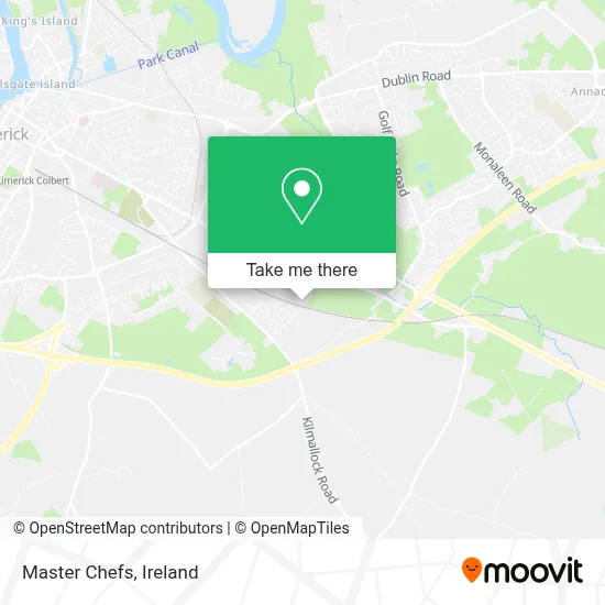 Master Chefs map