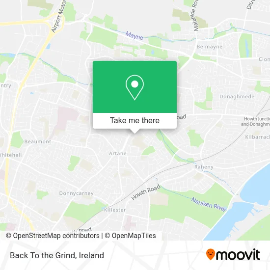 Back To the Grind map