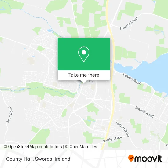 County Hall, Swords map