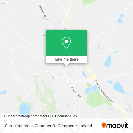 Carrickmacross Chamber Of Commerce map