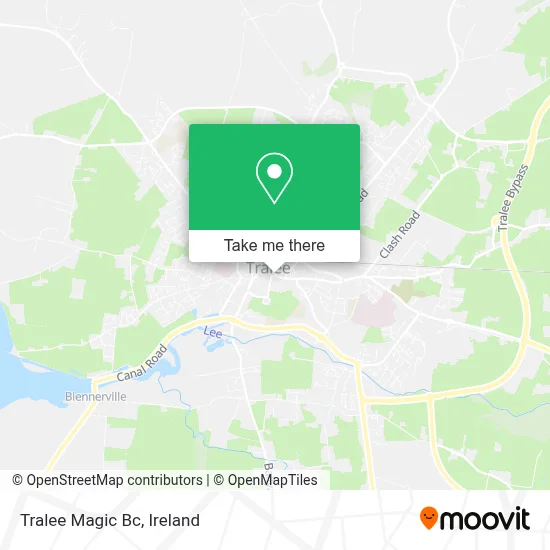Tralee Magic Bc map