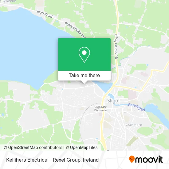 Kellihers Electrical - Rexel Group map