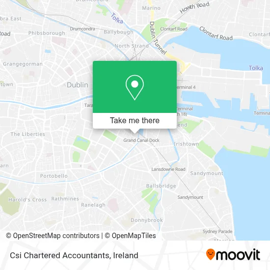 Csi Chartered Accountants map