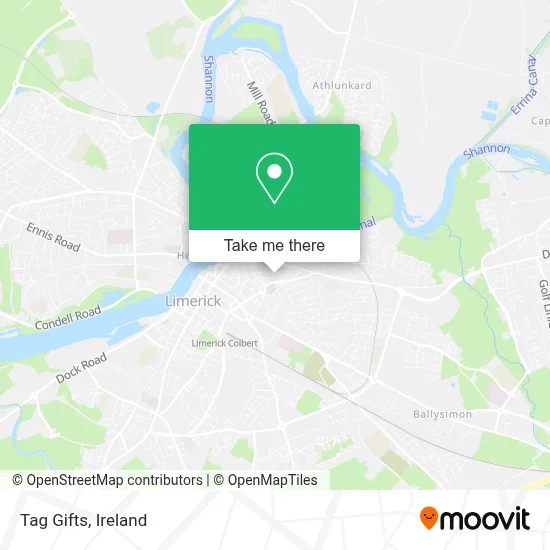 Tag Gifts map