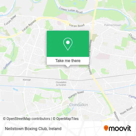Neilstown Boxing Club map