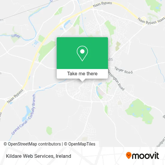 Kildare Web Services map