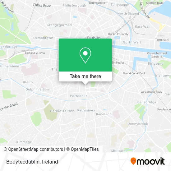 Bodytecdublin map