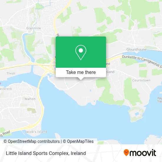 Little Island Sports Complex map