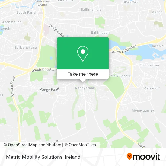 Metric Mobility Solutions map