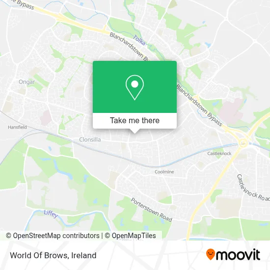 World Of Brows map