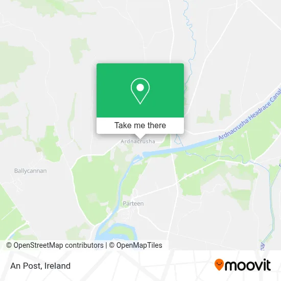An Post map