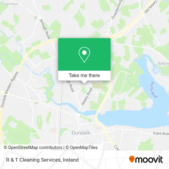 R & T Cleaning Services map