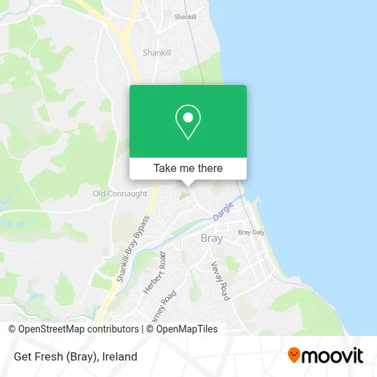 Get Fresh (Bray) map