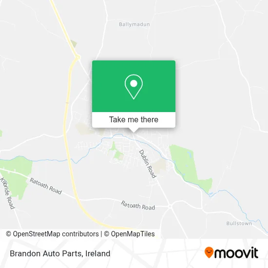 Brandon Auto Parts map