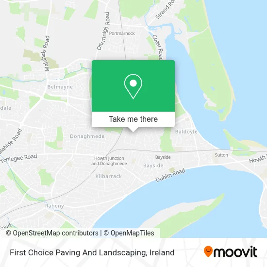 First Choice Paving And Landscaping map