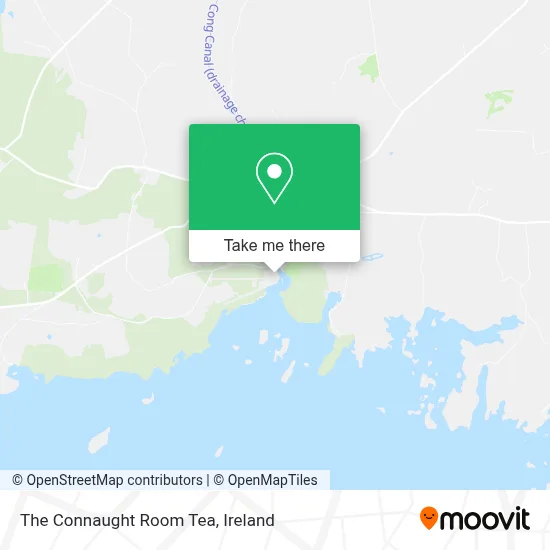The Connaught Room Tea map