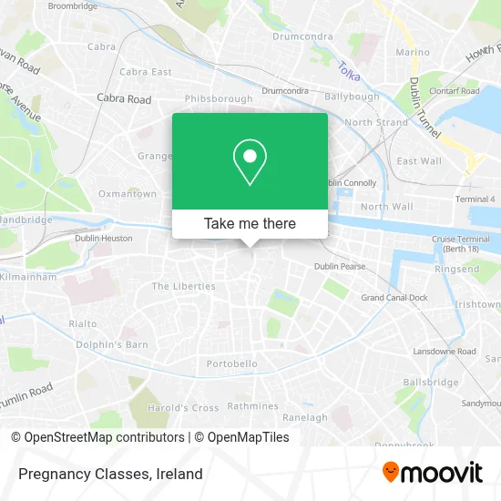 Pregnancy Classes map