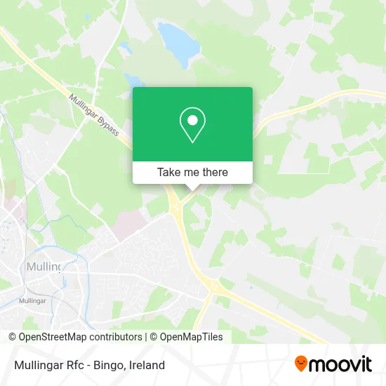Mullingar Rfc - Bingo map