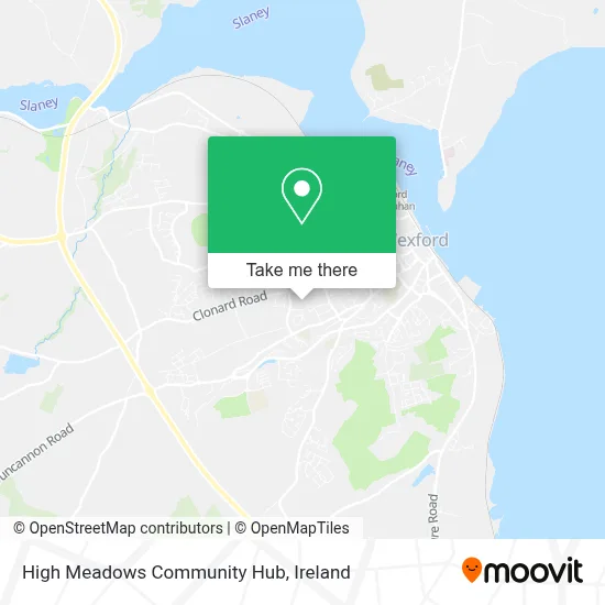 High Meadows Community Hub map