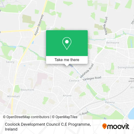 Coolock Development Council C.E Programme map