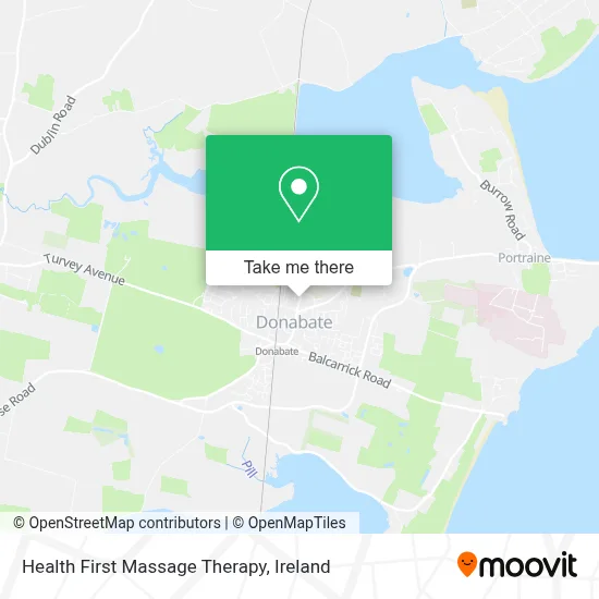 Health First Massage Therapy map
