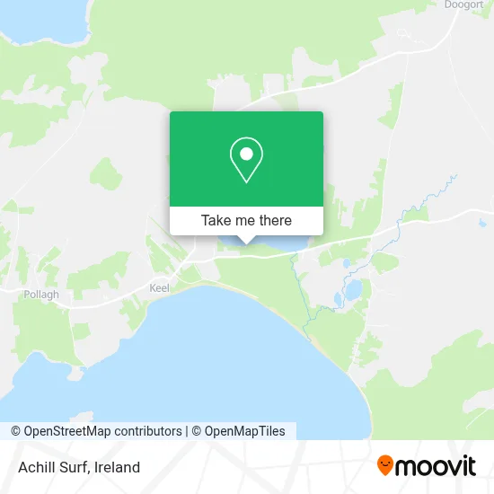 Achill Surf map