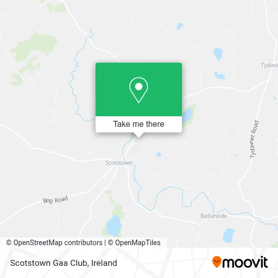 Scotstown Gaa Club map