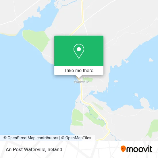 An Post Waterville map