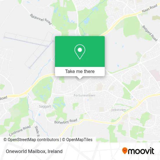 Oneworld Mailbox map