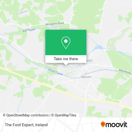 The Foot Expert map