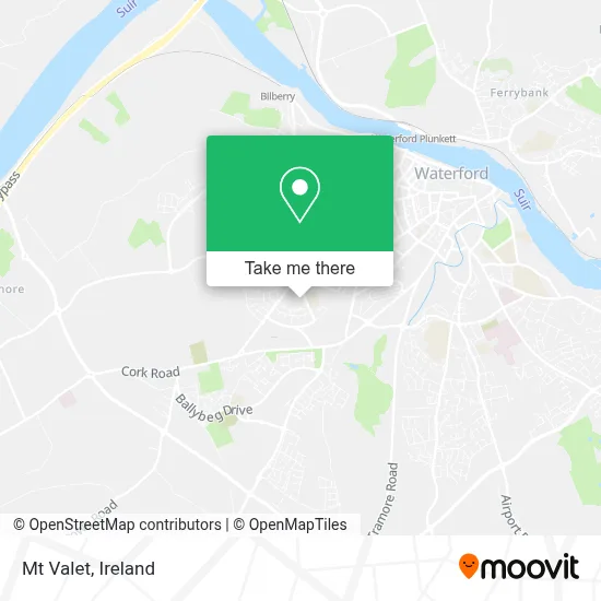 Mt Valet map