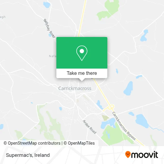 Supermac's map