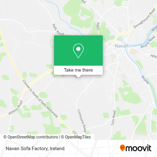 Navan Sofa Factory map