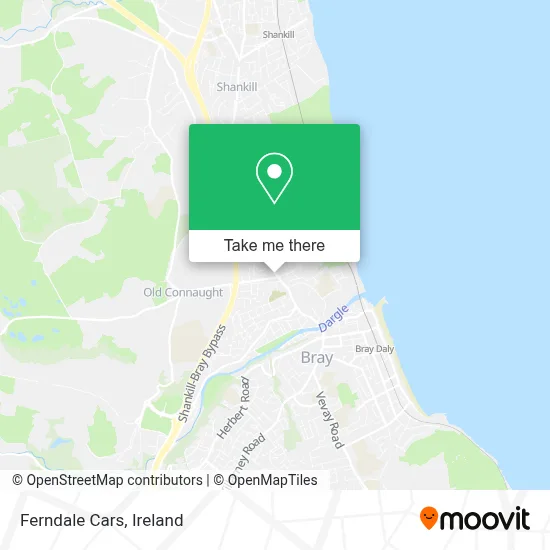 Ferndale Cars map