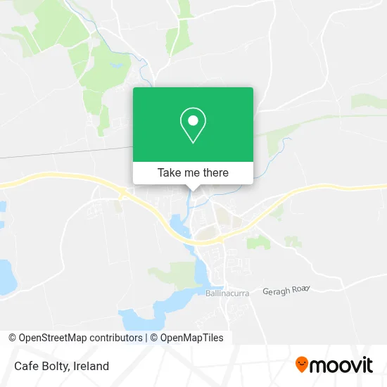 Cafe Bolty map