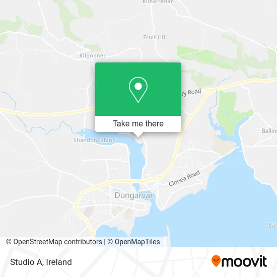 Studio A map