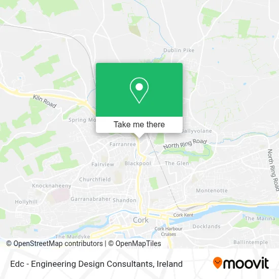 Edc - Engineering Design Consultants map