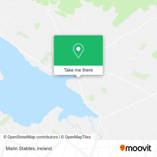 Malin Stables map