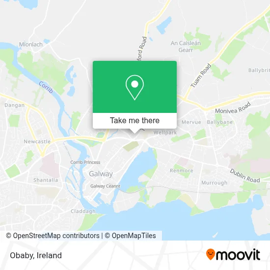 Obaby map