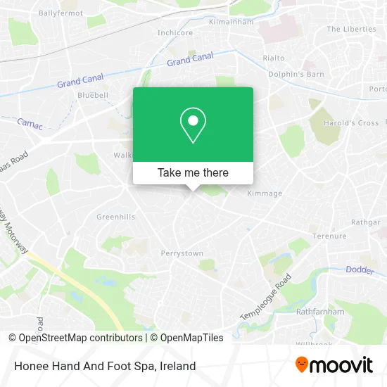 Honee Hand And Foot Spa map