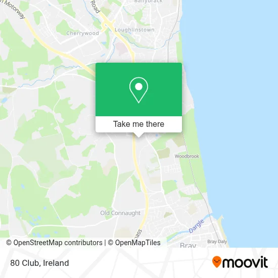 80 Club map
