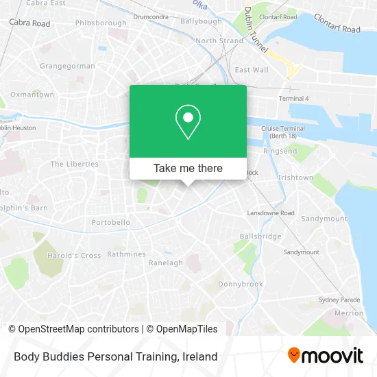 Body Buddies Personal Training map